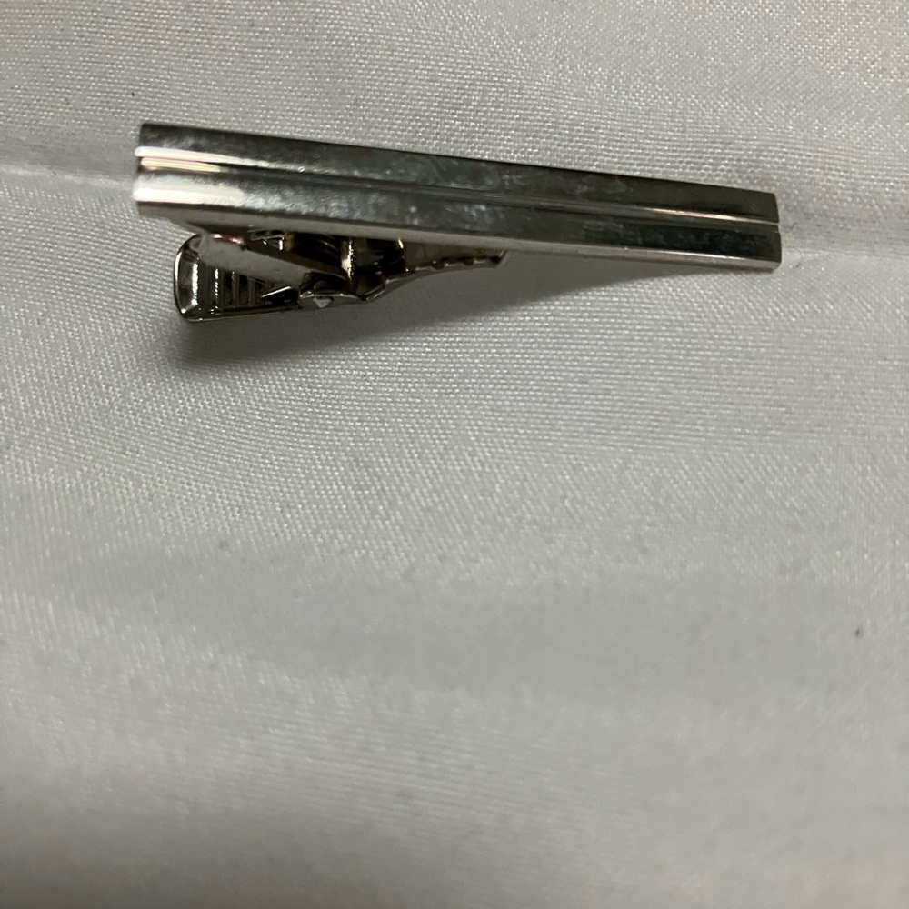 Silver Tie Clip